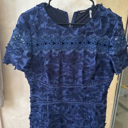 Indigo Blue Tamari Dress Size 12