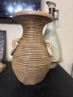 Vintage ceramic pottery vase