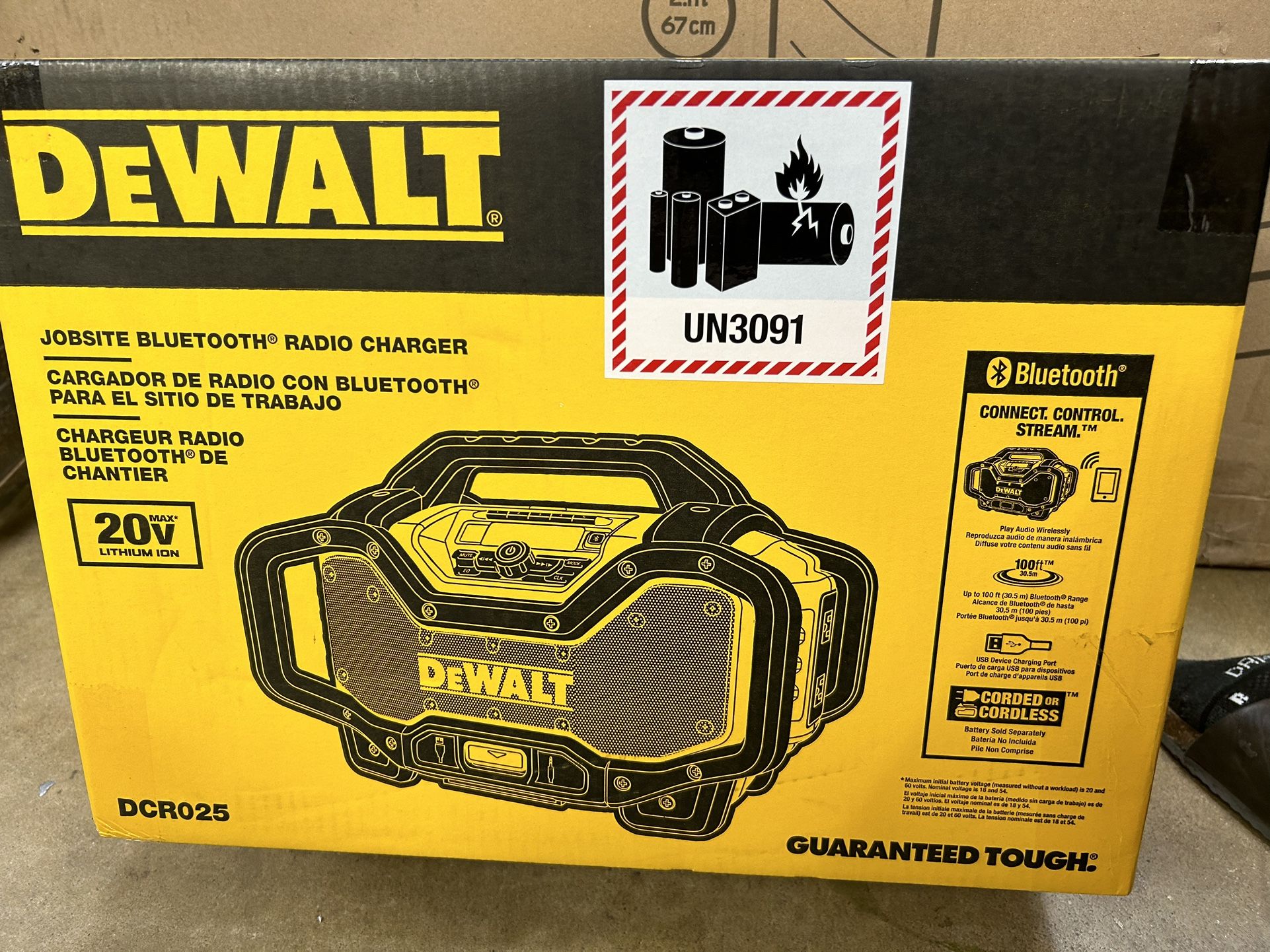 Dewalt Job site Speaker