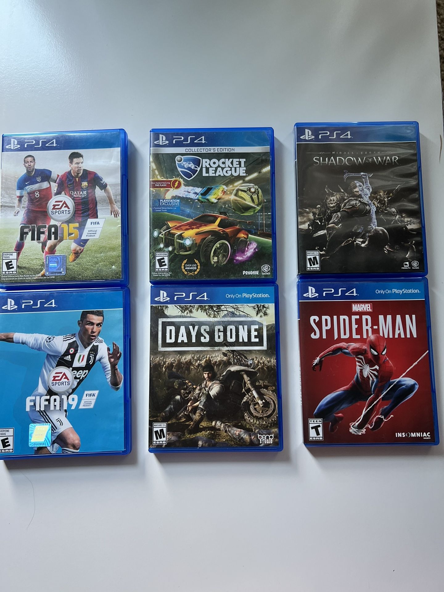 PS4 games