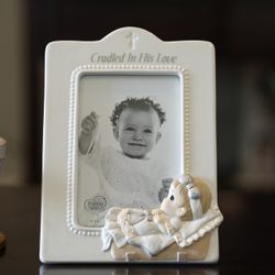 Precious Moments Baptism Picture Frame