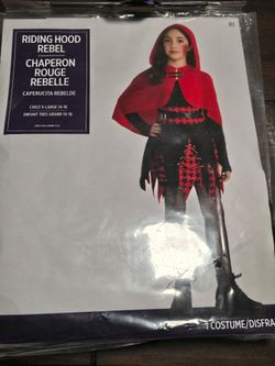 Child Red Riding Hood Halloween costume
