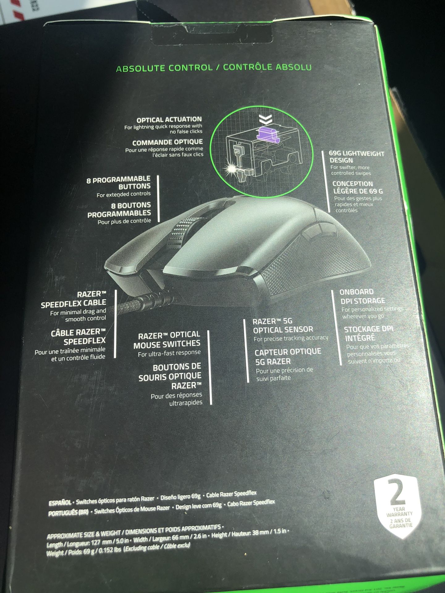 Razer viper Gaming Mouse