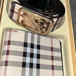 Belt N Wallet Combo