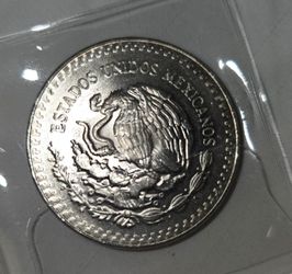 1985 Libertad one ounce uncirculated clean
