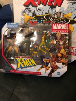 X men figurines