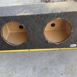 10” Dual Sealed Subwoofer Box 