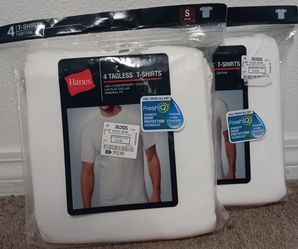 8 BRAND NEW Tagless tshirts