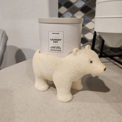Polar Bear Candle Holder
