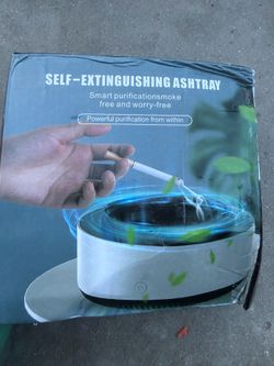 Electric ash tray