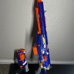 Nerf N-Strike LONGSTRIKE CS-6 & Strongarm