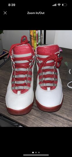Jordan 10 Red Steel Size 5Y