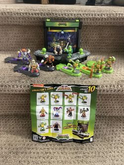 Akedo Teenage Mutant Ninja Turtles Battle Arena Plus 8 Fighters