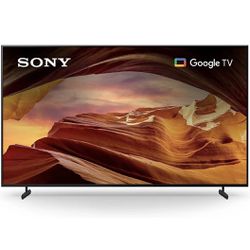 New Open Box Sony 75” X77L Series 4K Ultra HD LED Smart Google TV, KD-75X77L