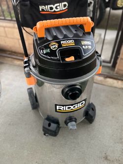 Ridgid vacuum