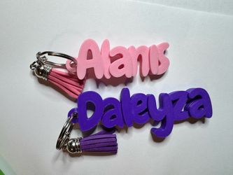 Custom Name Keychains
