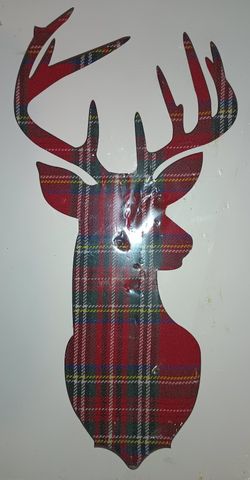 Buck/Stag Wall Decor Back/Tag Wall Decoration