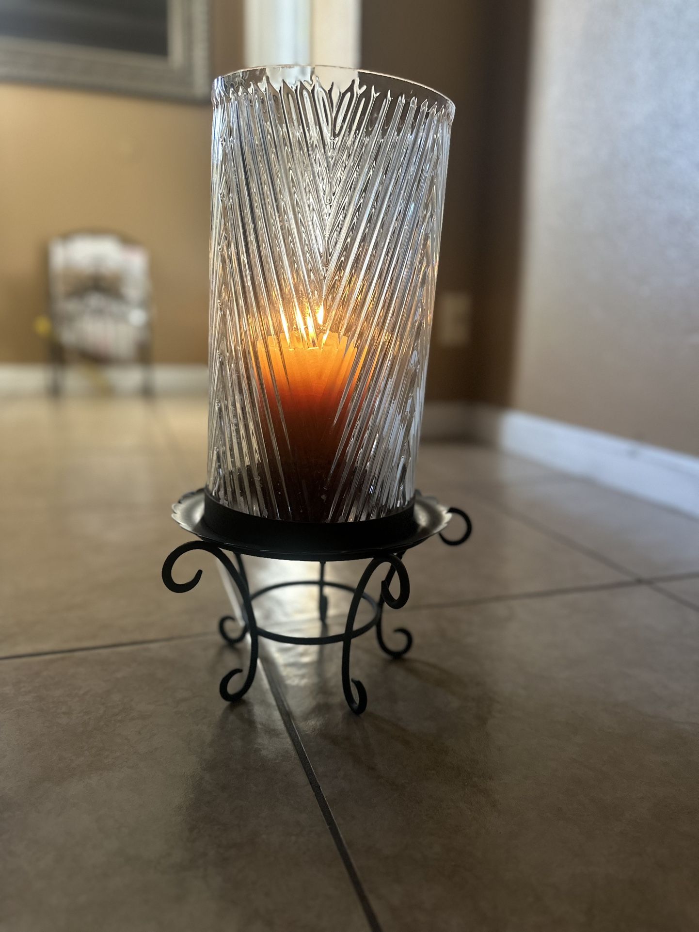 Hurricane Candle Holder