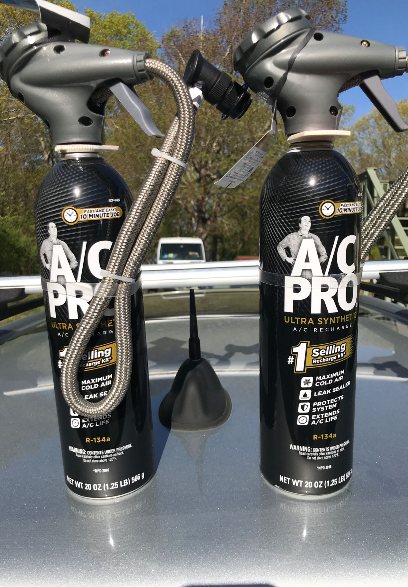 AC pro ultra synthetic AC charge for your car or truck