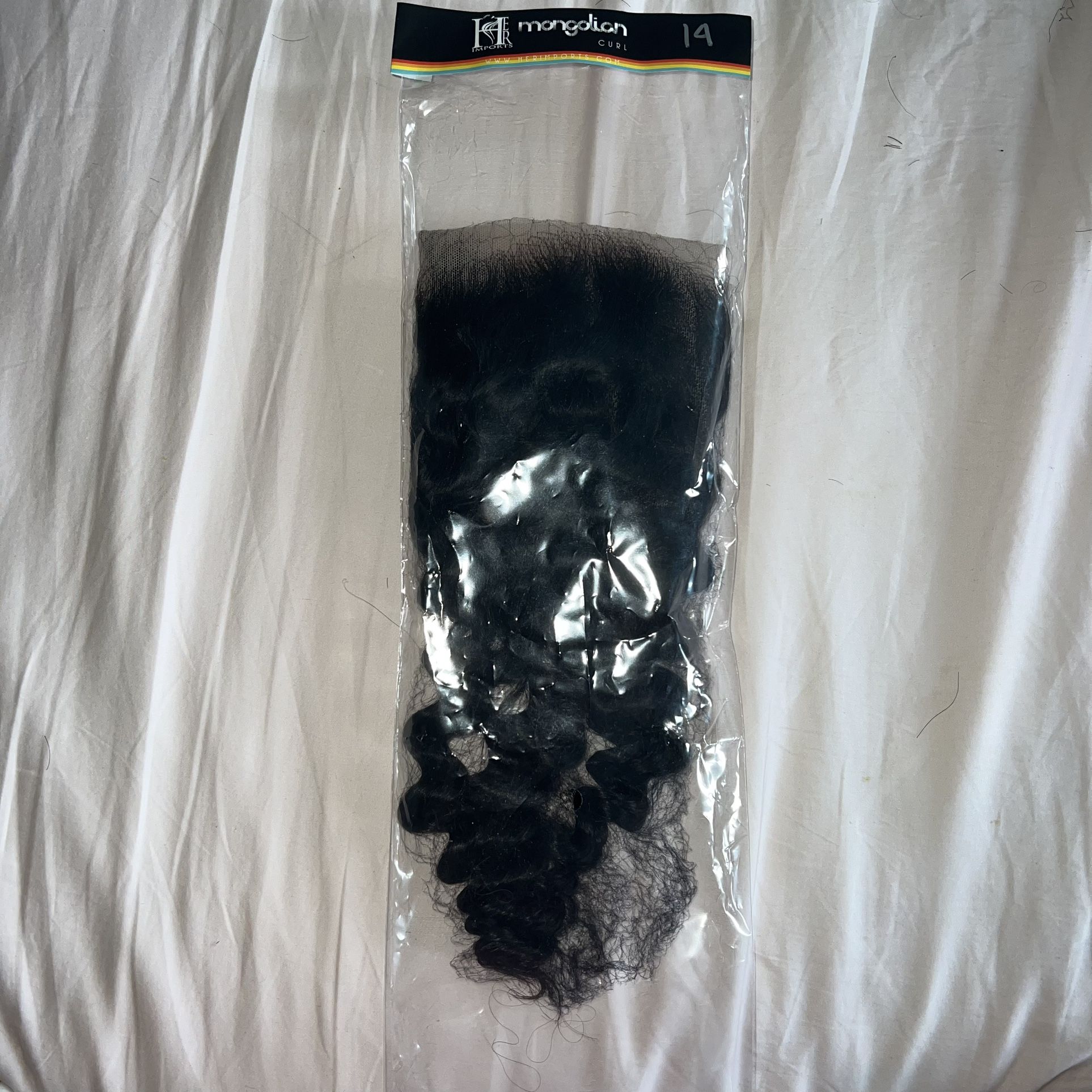 HerImports Exclusive Tight Curl Frontal 13x4 14in 