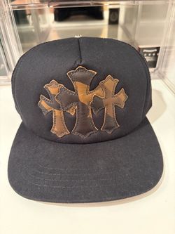 chrome hearts triple cross cemetery hat