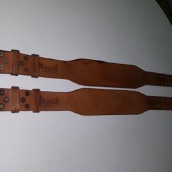 Leather Weight Belt