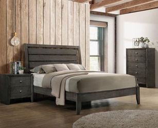 Mod Grey 4 piece bedroom set