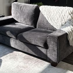Gray Loveseat Couch