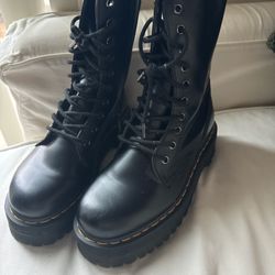 Dr. Martens Platform Combat Boots 