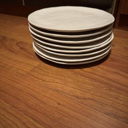 8 West Elm Plates-$15- West Kendall 