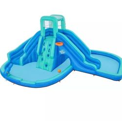 H2o GO! Large Inflatable Water Slide And Pool 