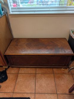 Wooden cedar Storage Chest
