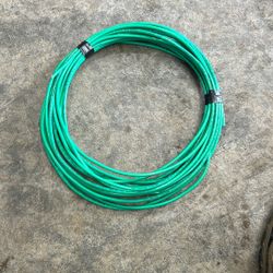 48’ of Green 8 AWG streamed Wire $45