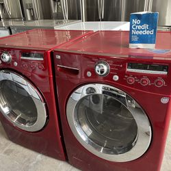 Lg Washer And Dryer Set We Finance 