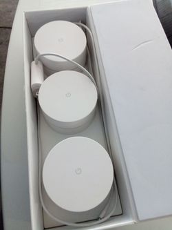 Google  wifi mesh routers 3 pack