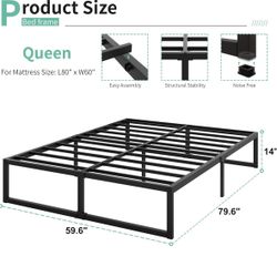 QUEEN Metal bed frame