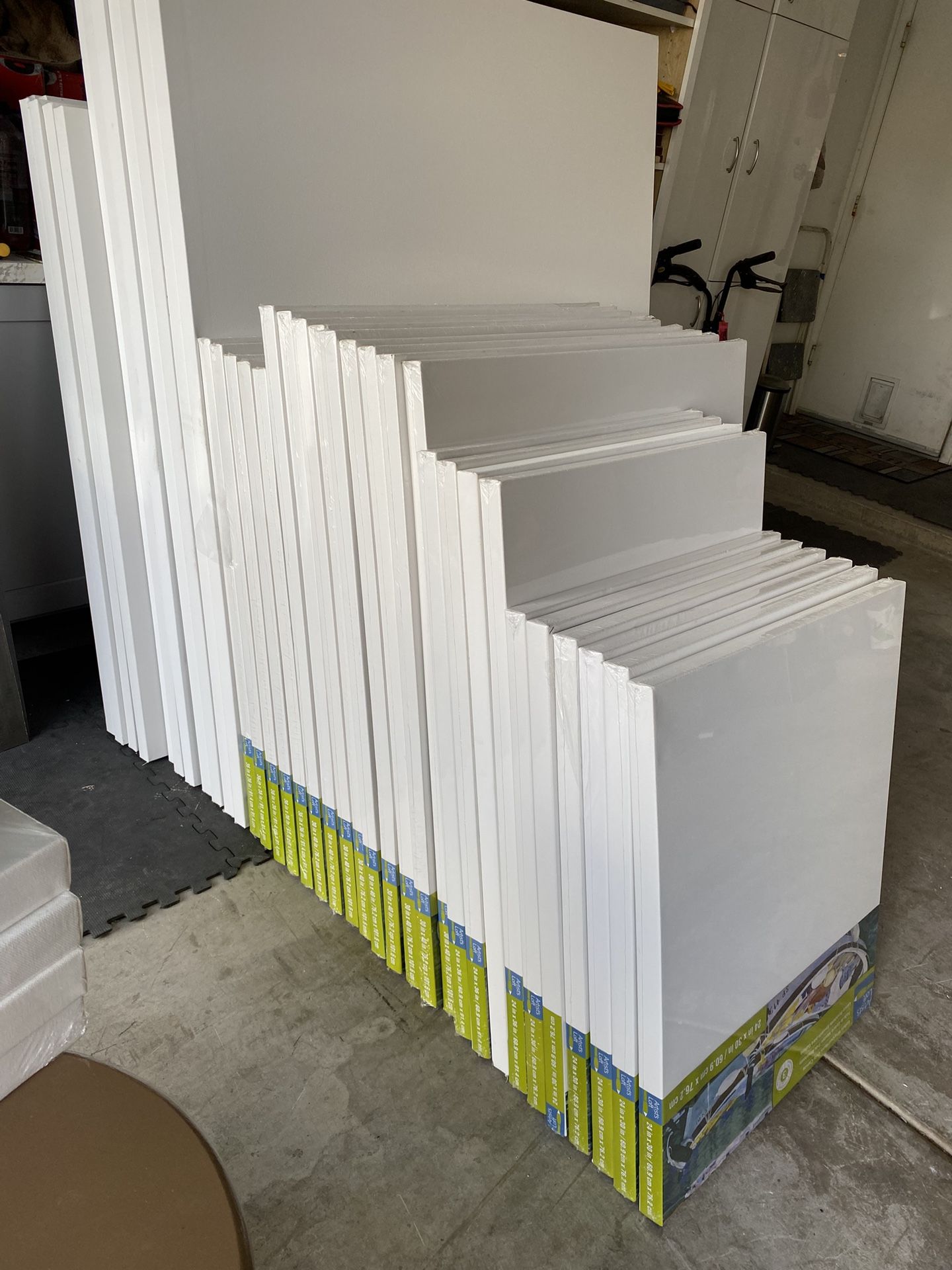 Over 2k Worth Of Paint Canvas