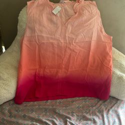 Women Ruffle Collar Tank