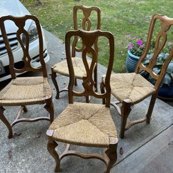 6 French country Style Dining Chairs 