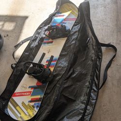 High Society Bonzai Snowboard/ROME SDS Bindings (With Bag)