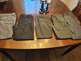 5 pairs  of Express Mens's Dress Pants