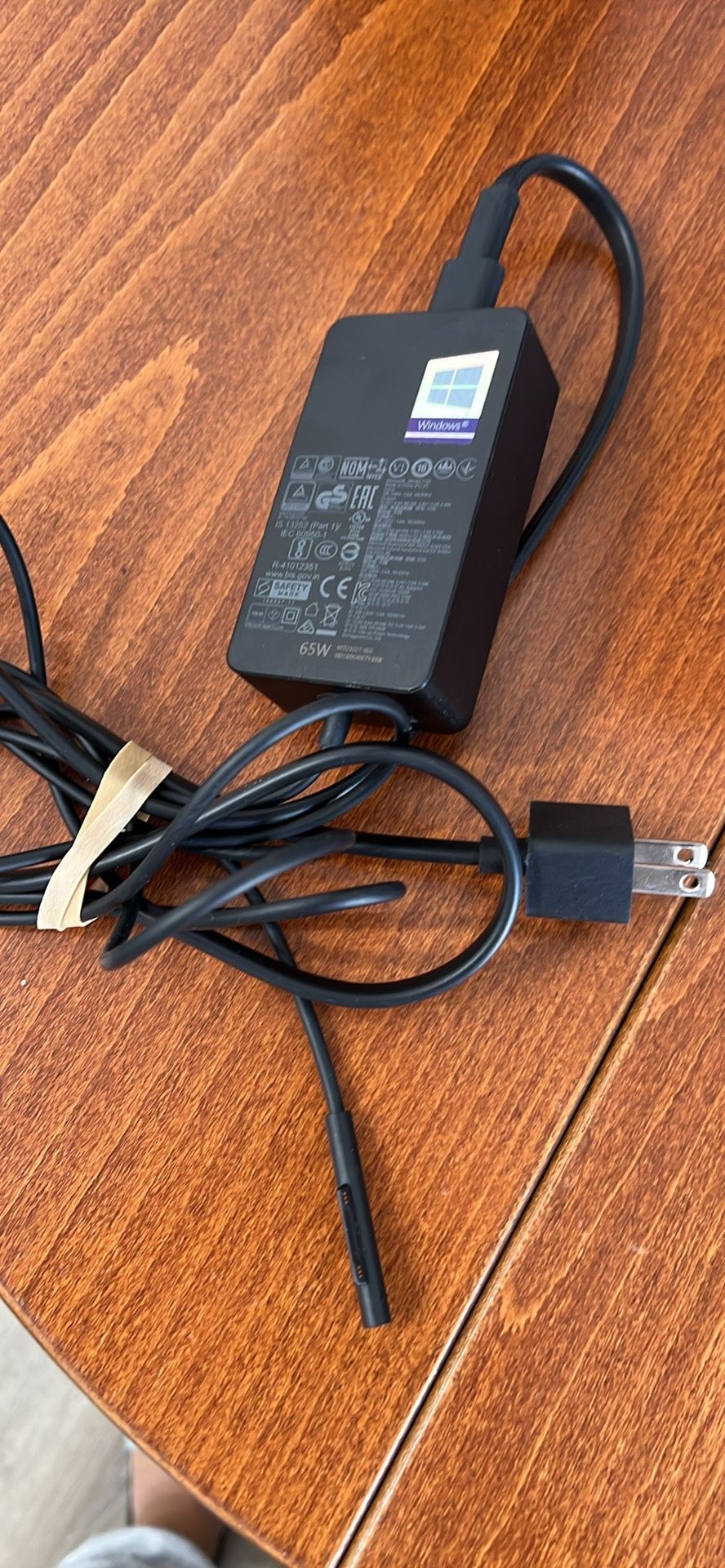 Microsoft - Surface 65W Power Supply