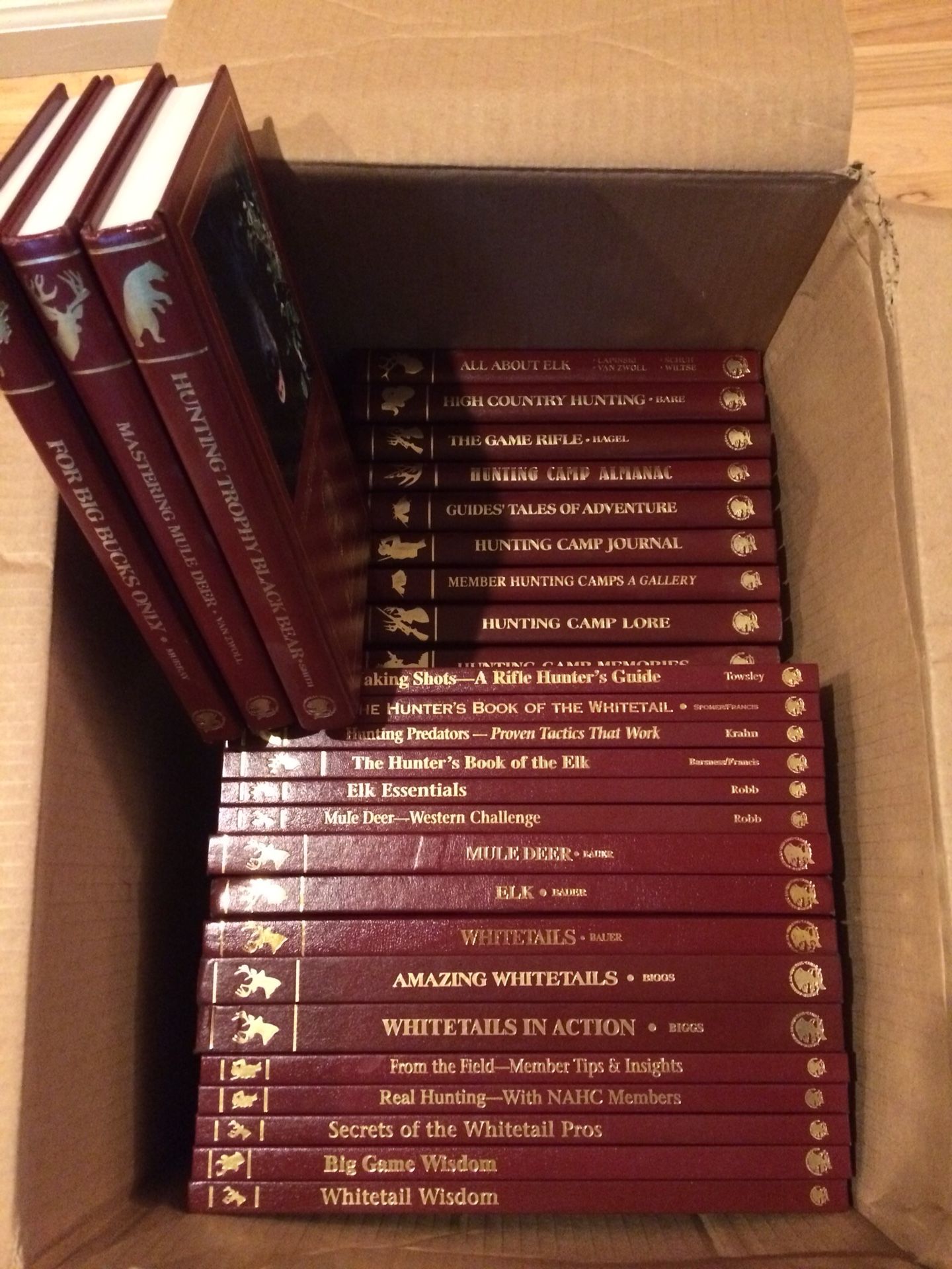 North-American Hunting Club Books - 28 volumes