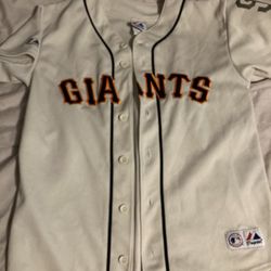 Kids San Francisco Giant’s Baseball Jersey Size Medium