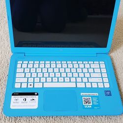 Nice Blue 15" Hp Laptop 