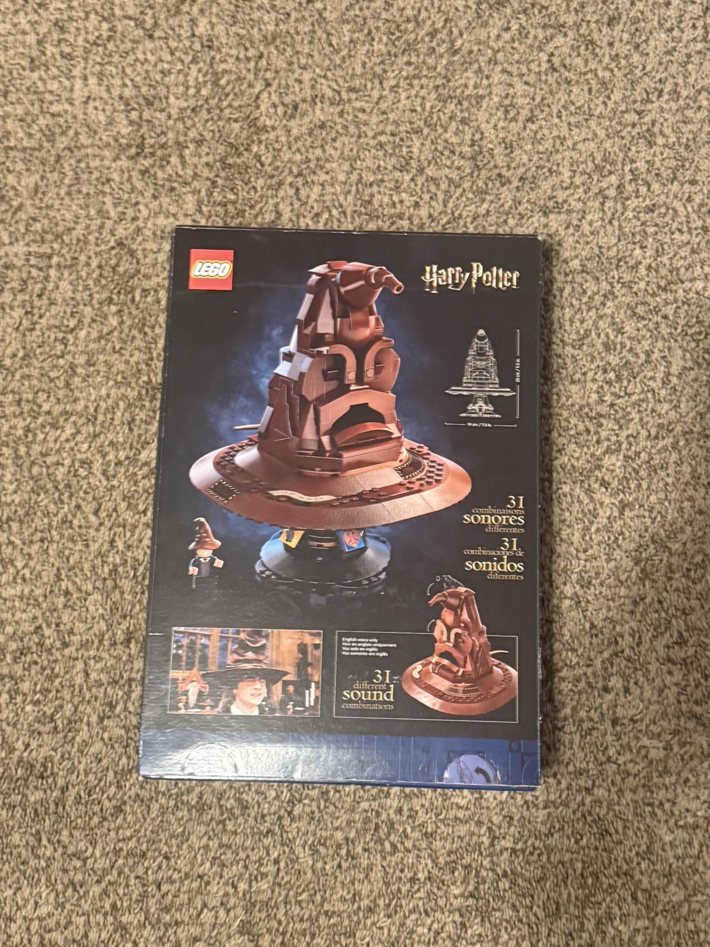 Legos Harry Potter Talking Sorcerer’s Hat