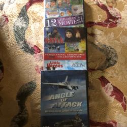  3 Sets Of Unopened DVDs. 