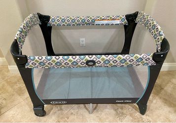 Playpen, Graco with everything you need from infant to toddler.