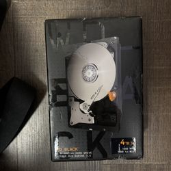 WD_Black External Hard Drive 4Tb