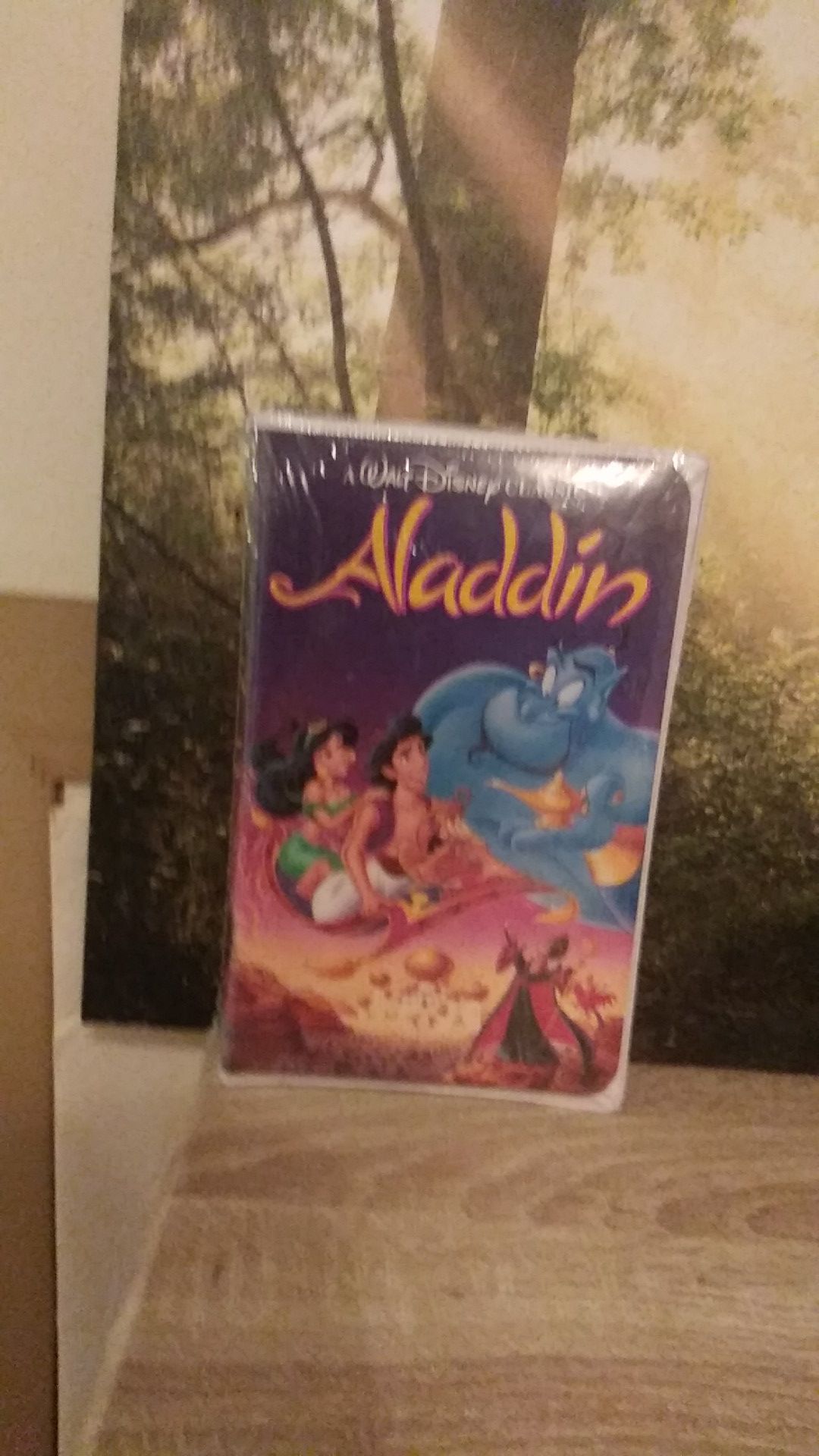 Aladdin black diamond Vhs edition sealed!